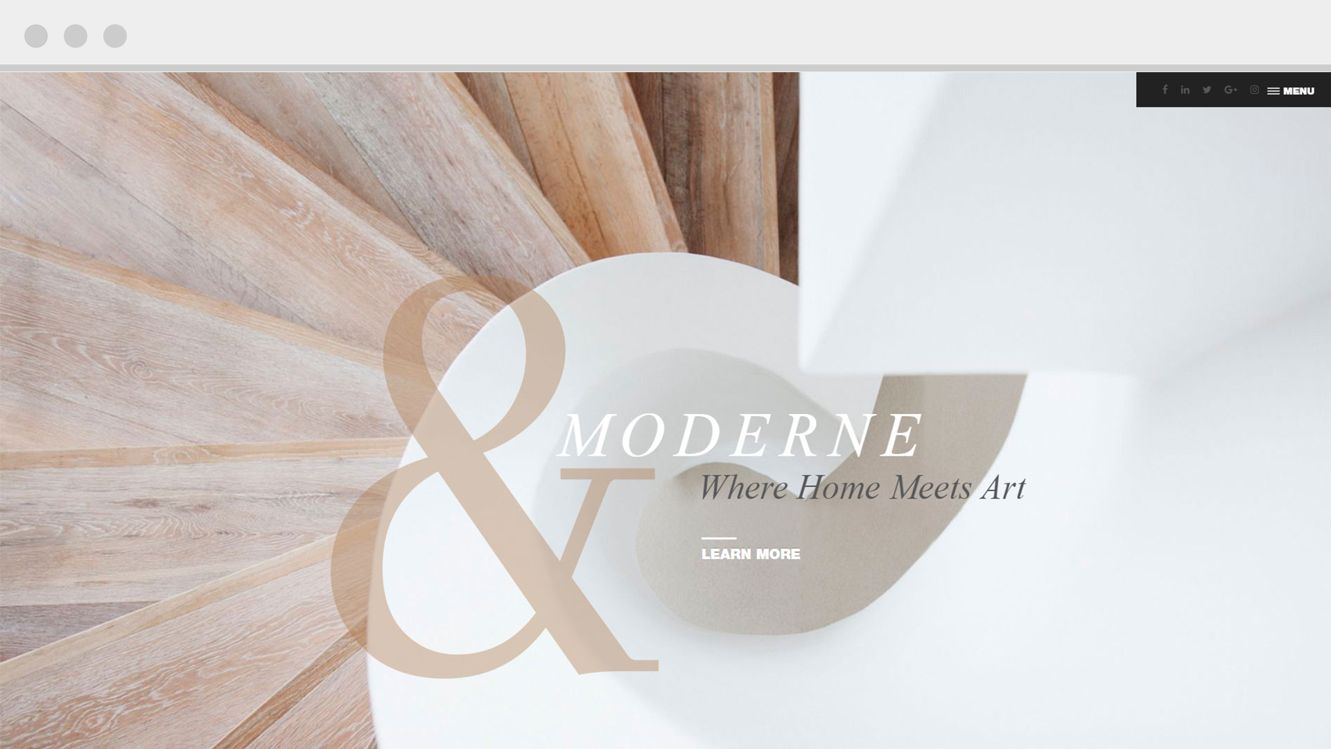 moderne theme